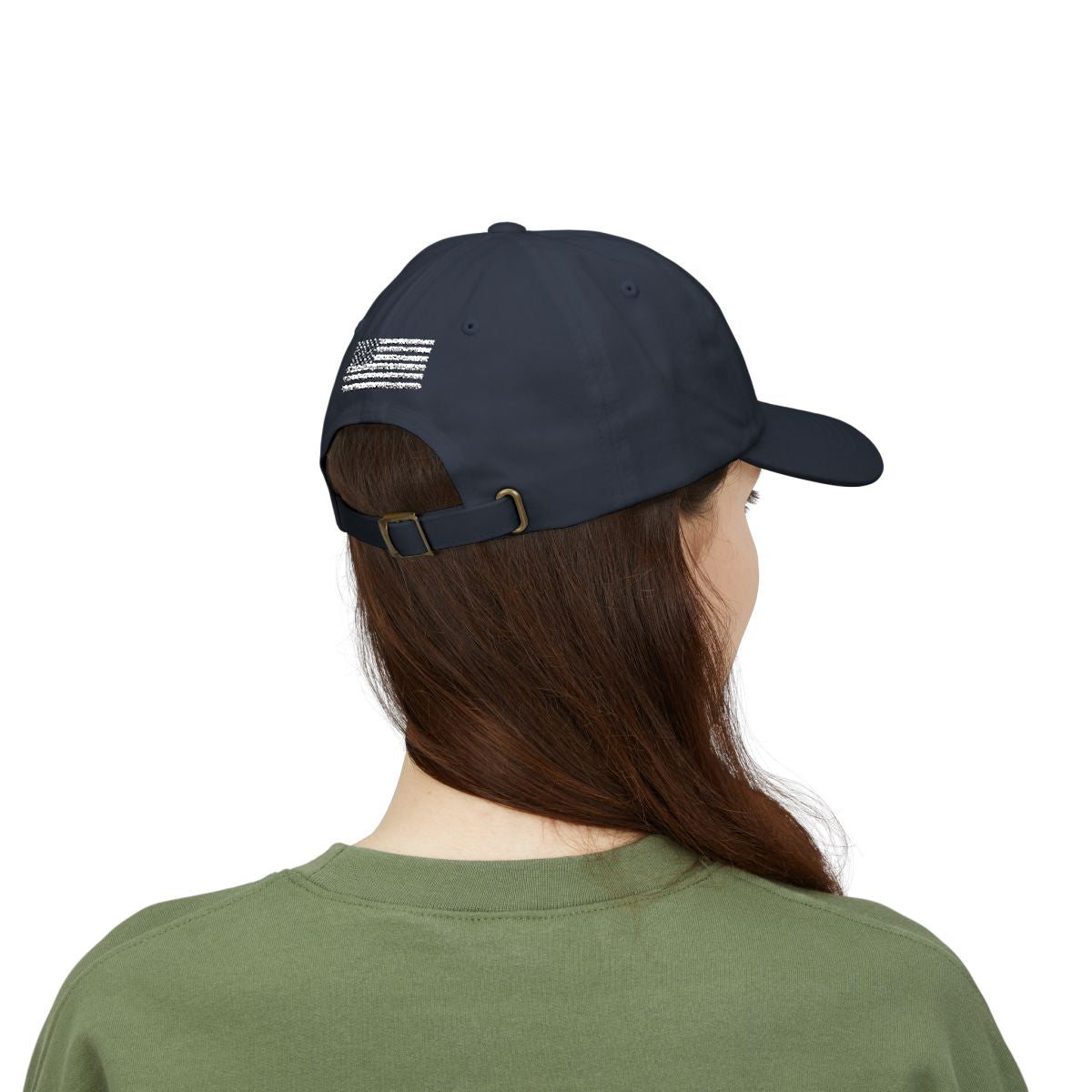MATH Cap (Patriot Edition) | Embroidered Flag on Back | Casual Baseball Hat